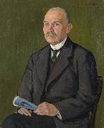 Aleksander Uurits Portrait of K. E. Soot oil painting